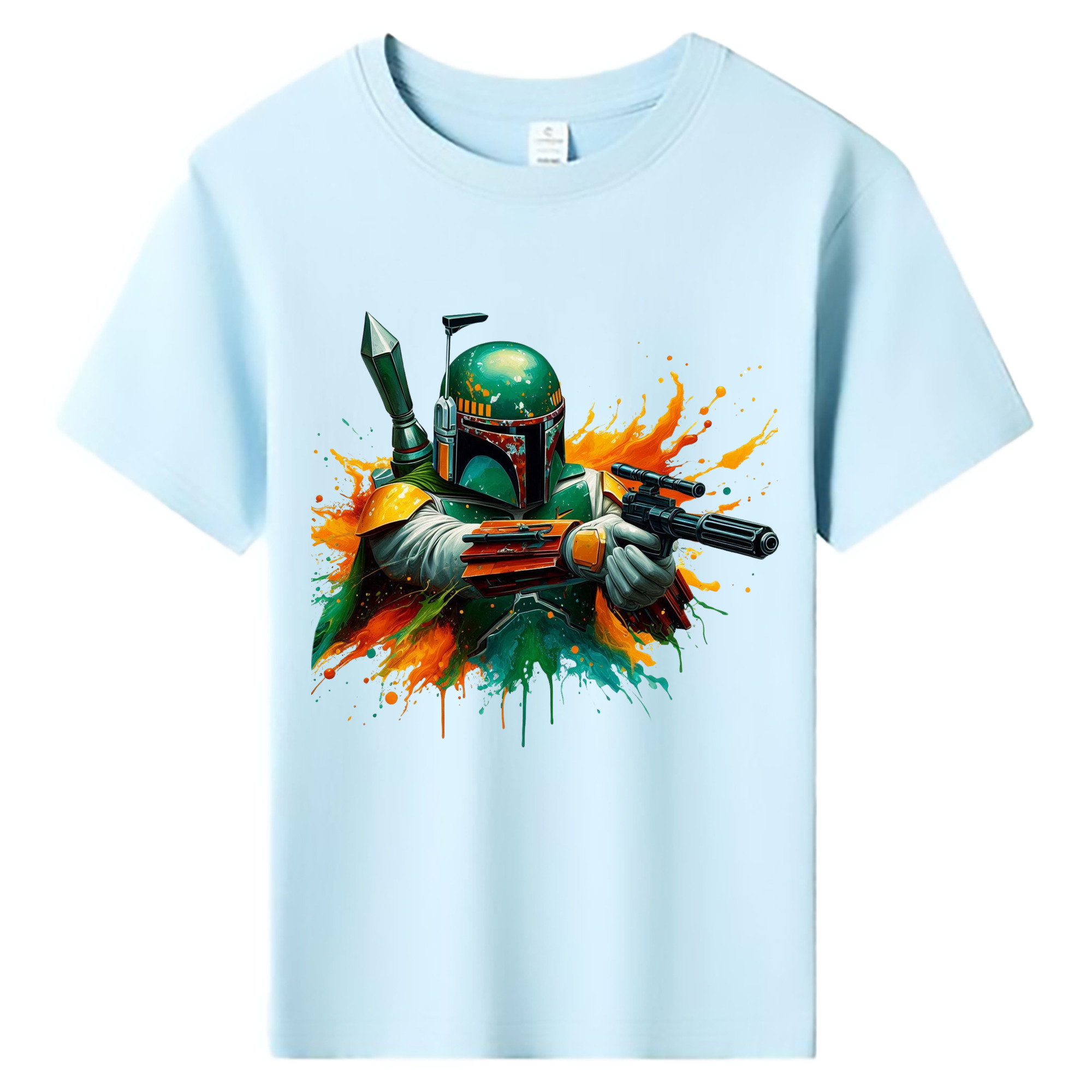 （画像用） スター・ウォーズ Star Wars 綿100％キッズTシャツ（フロントプリント）